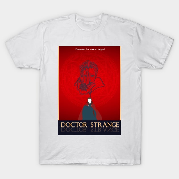 Dr strange minimalist artwork T-Shirt by retromegahero